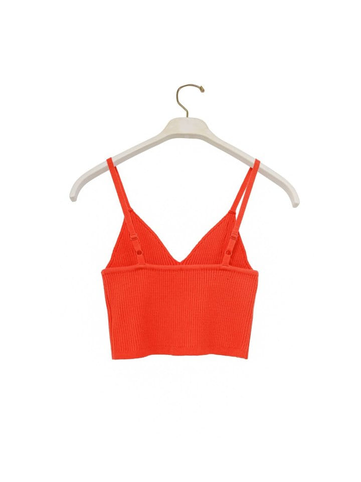 Paper Moon - Korean Women Fashion - #vintagekidsstyle - wool ribbed knit cropped bustier top - 6