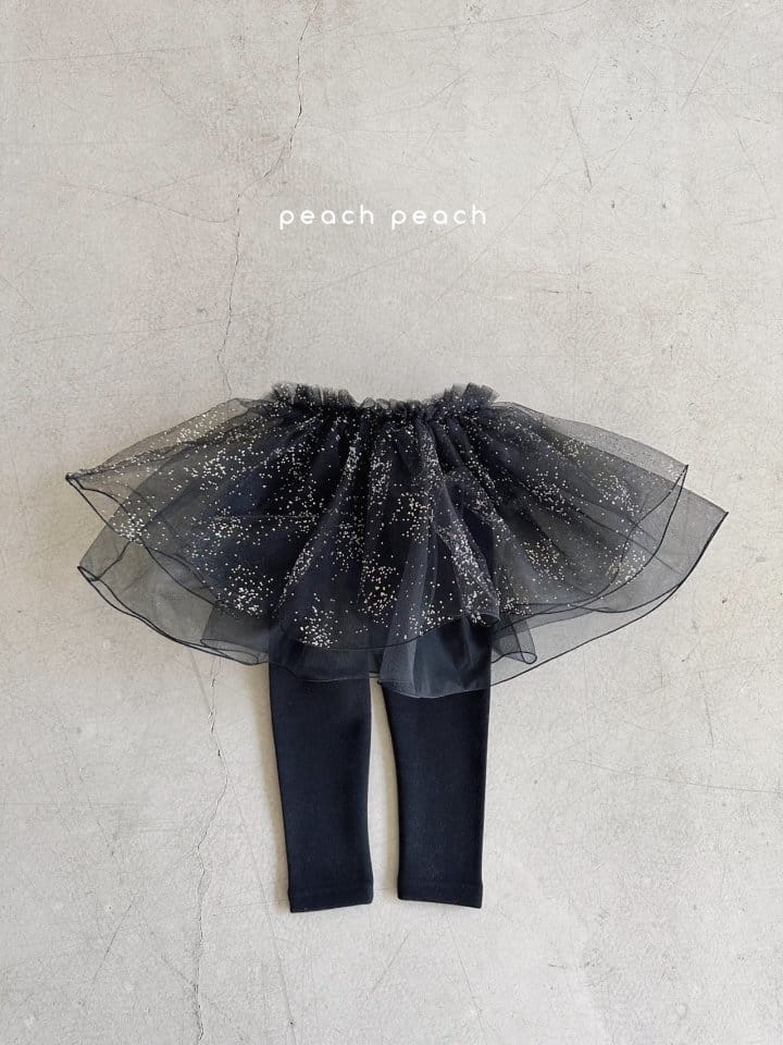 Peachpeach - Korean Children Fashion - #childofig - Twinkle TuTu Skirt Leggings - 6