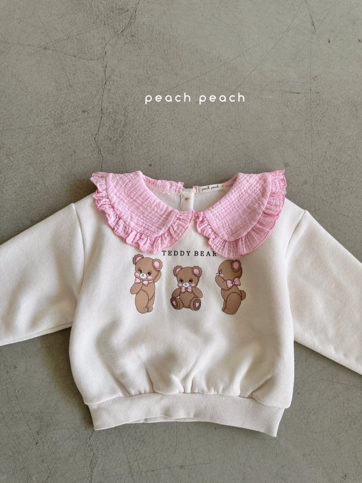 Peachpeach - Korean Children Fashion - #childofig - Teddy Bear Sweatshirt - 5