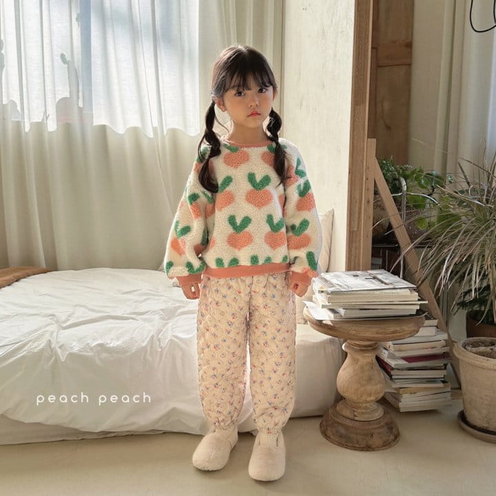 Peachpeach - Korean Children Fashion - #designkidswear - Peach Farm Sweatshirt - 10