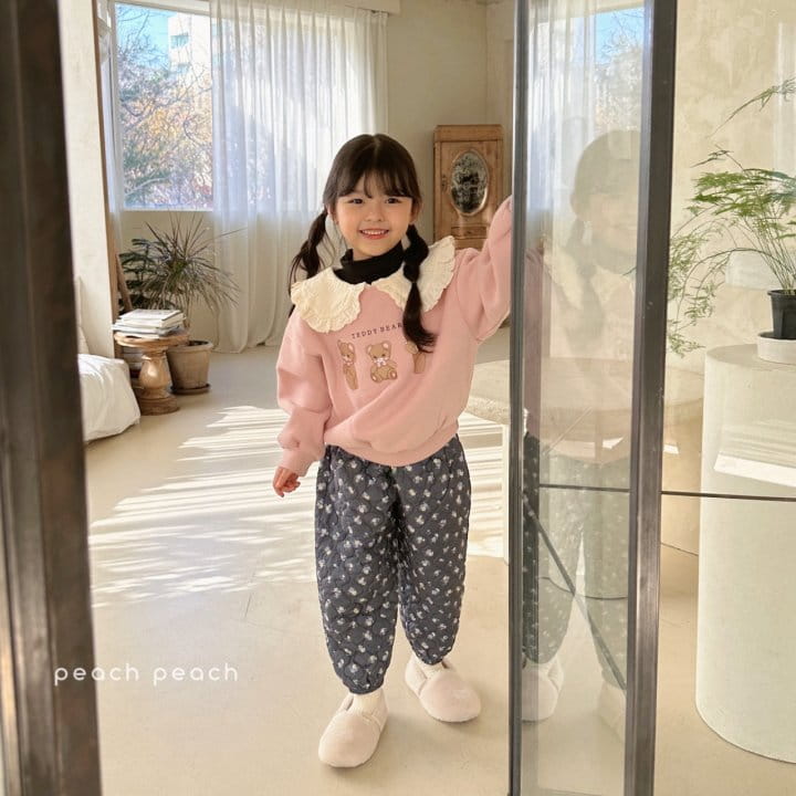 Peachpeach - Korean Children Fashion - #discoveringself - Teddy Bear Sweatshirt - 8