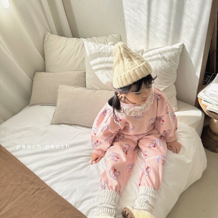 Peachpeach - Korean Children Fashion - #kidsshorts - Rabbit Lace Pants - 8