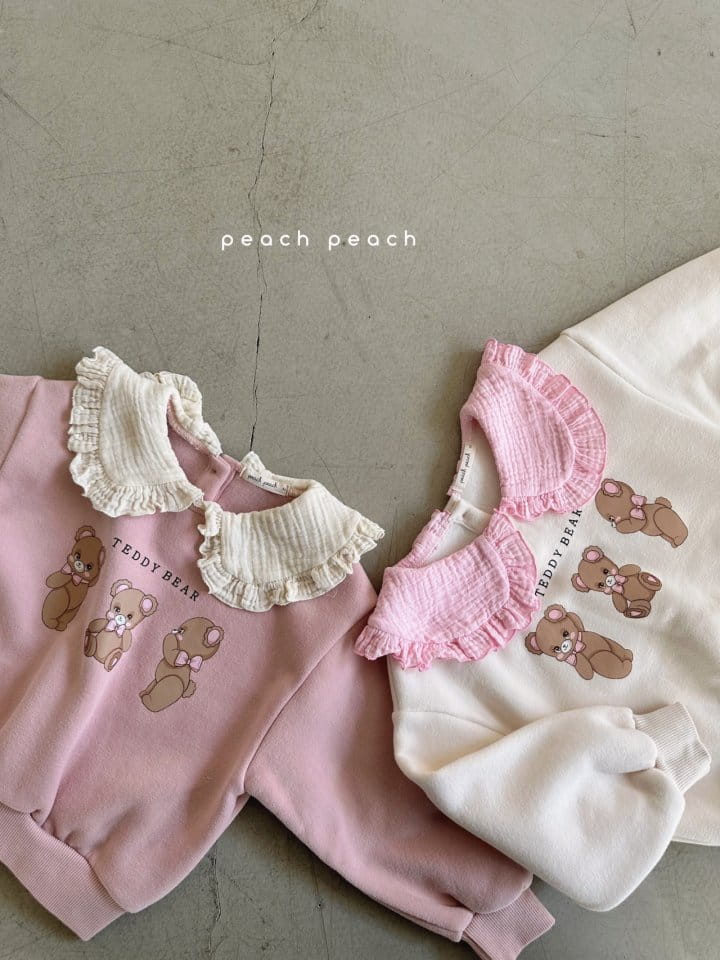 Peachpeach - Korean Children Fashion - #prettylittlegirls - Teddy Bear Sweatshirt