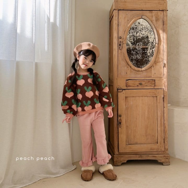 Peachpeach - Korean Children Fashion - #stylishchildhood - Peach Farm Sweatshirt - 7