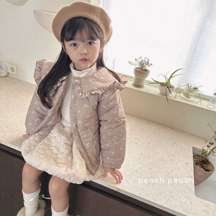 Peachpeach - Korean Children Fashion - #todddlerfashion - Amy Frill Padding - 8