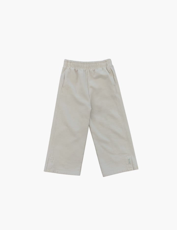 Peanut - Korean Children Fashion - #Kfashion4kids - Snap Jogger Pants