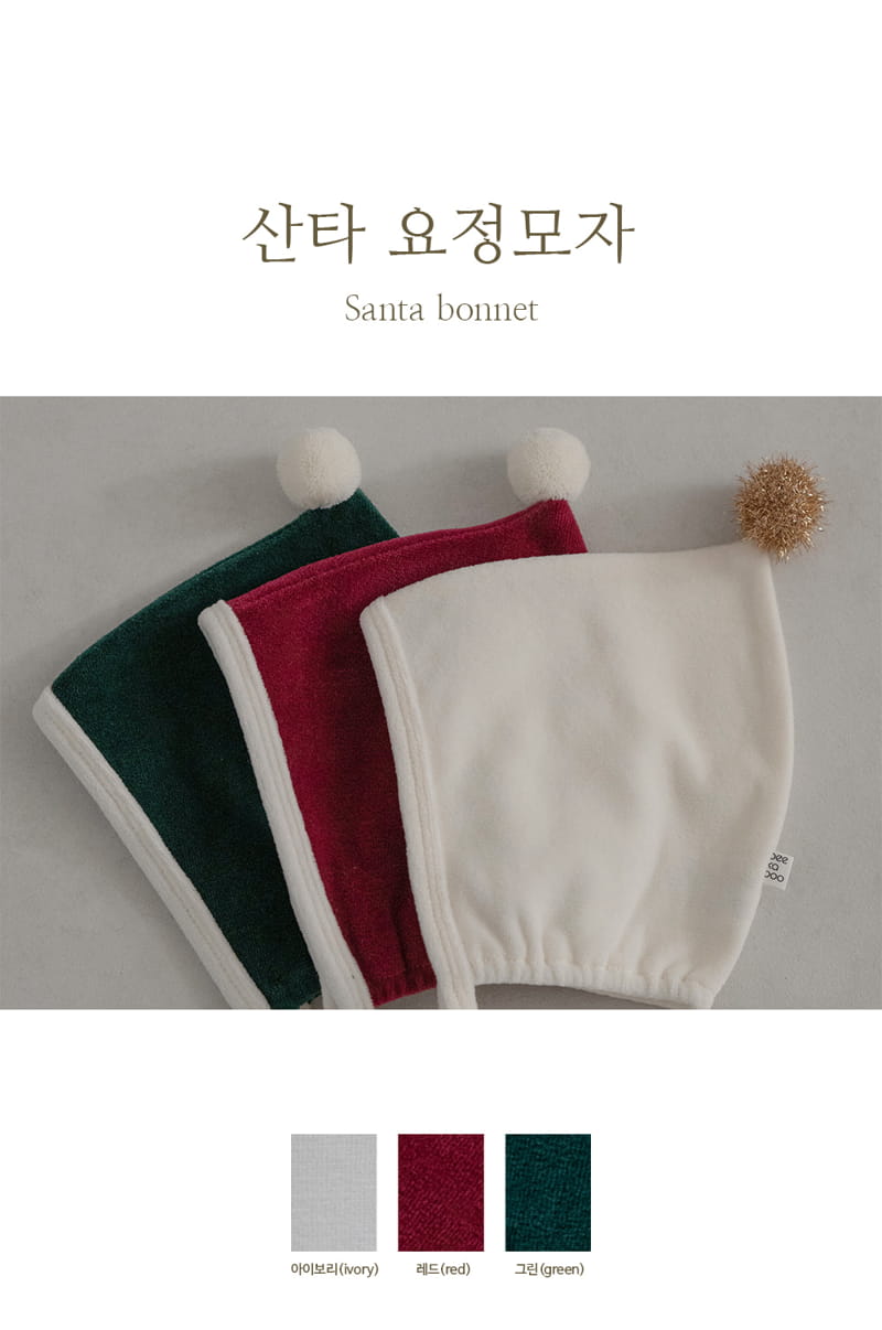 Peekaboo - Korean Baby Fashion - #smilingbaby - Santa Hat