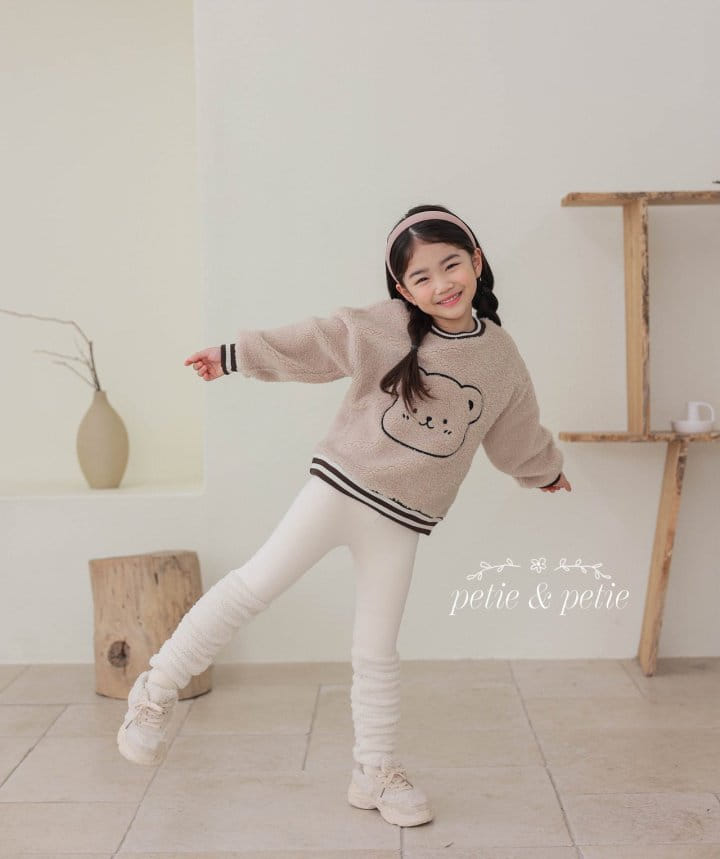 Petit & Petit - Korean Children Fashion - #Kfashion4kids - Bear Sweatshirt - 3