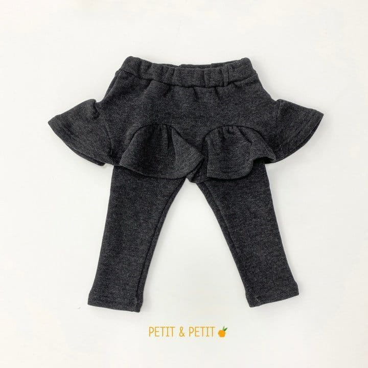 Petit & Petit - Korean Children Fashion - #Kfashion4kids - Pom Skirt Leggings