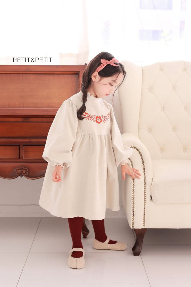 Petit & Petit - Korean Children Fashion - #Kfashion4kids - Embroidery One-piece - 11