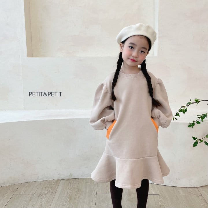 Petit & Petit - Korean Children Fashion - #kidzfashiontrend - Cookie And Cream One-piece - 4