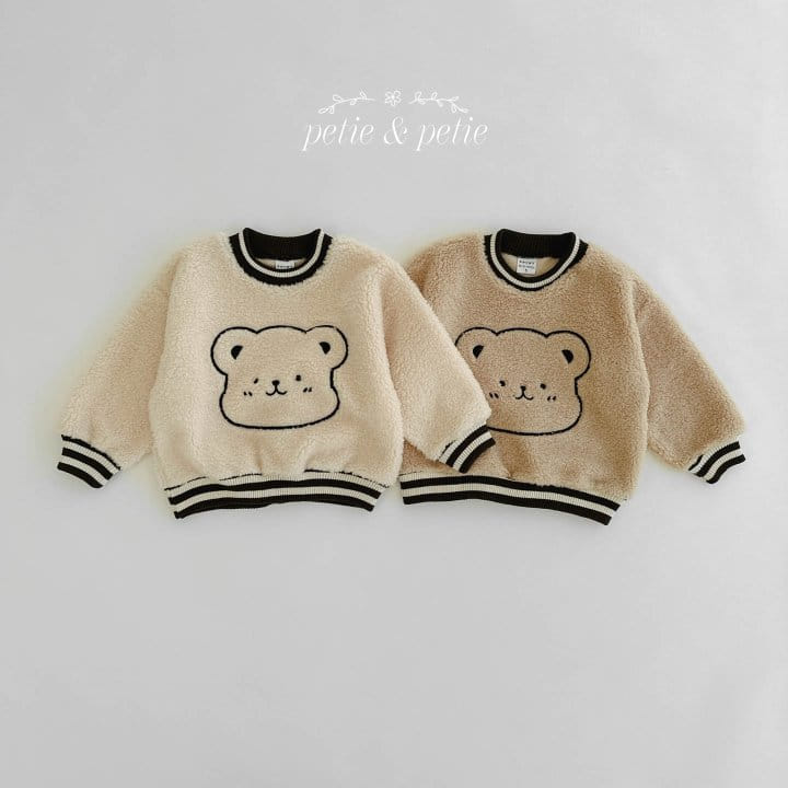 Petit & Petit - Korean Children Fashion - #childofig - Bear Sweatshirt - 11