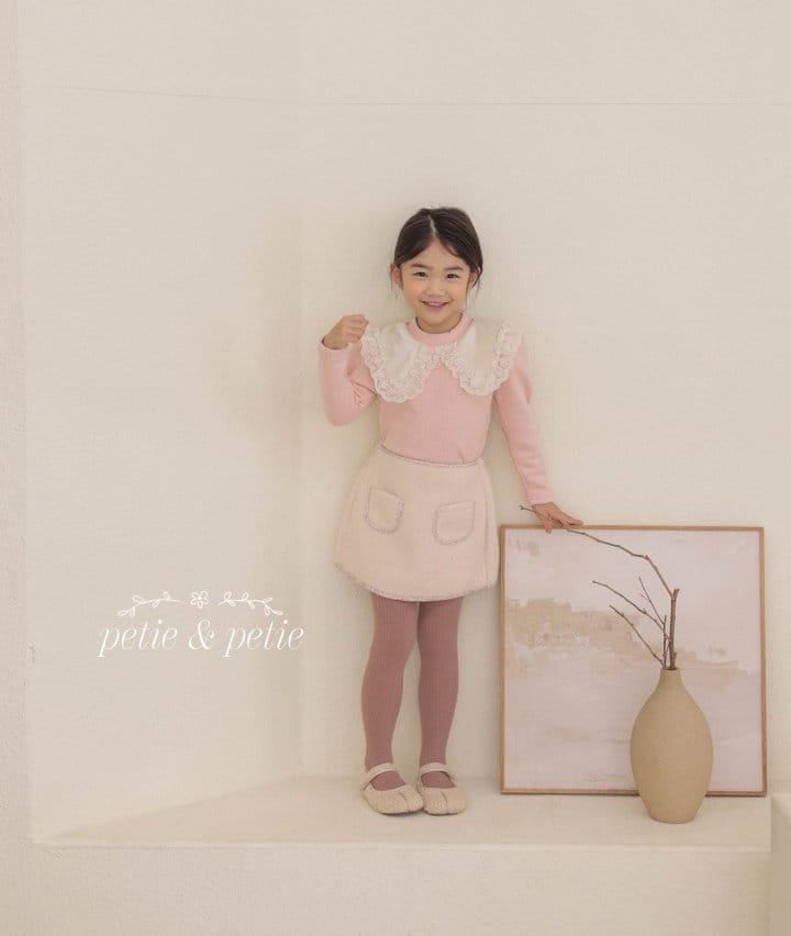 Petit & Petit - Korean Children Fashion - #childofig - Pocket Skirt - 3