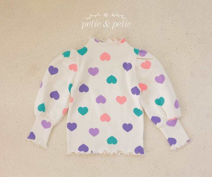 Petit & Petit - Korean Children Fashion - #childofig - Heart Tee