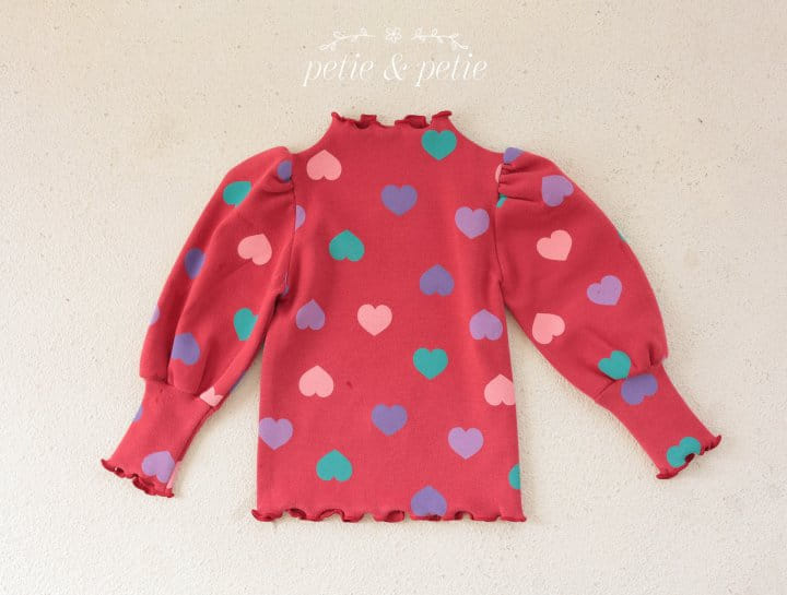 Petit & Petit - Korean Children Fashion - #childofig - Heart Tee - 2