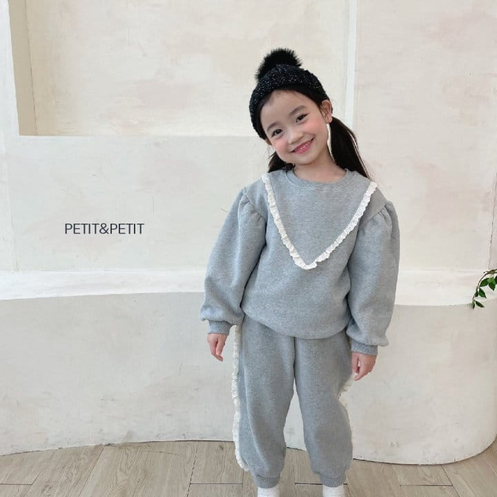 Petit & Petit - Korean Children Fashion - #childofig - Lace Top Bottom Set - 6