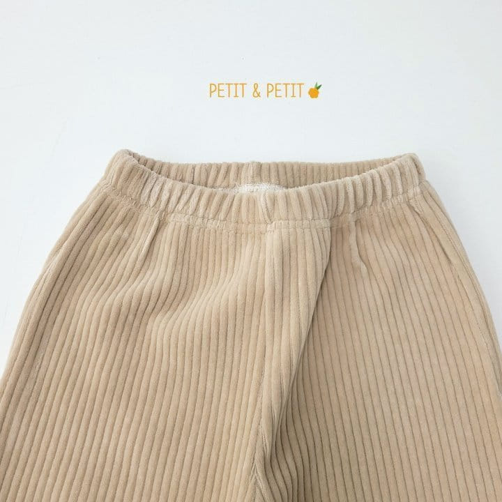 Petit & Petit - Korean Children Fashion - #childofig - Veloure PAnts - 5