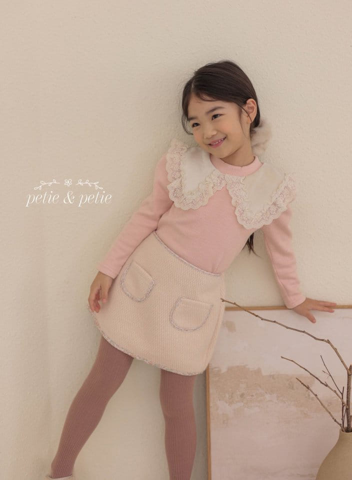 Petit & Petit - Korean Children Fashion - #childofig - Pocket Skirt - 4