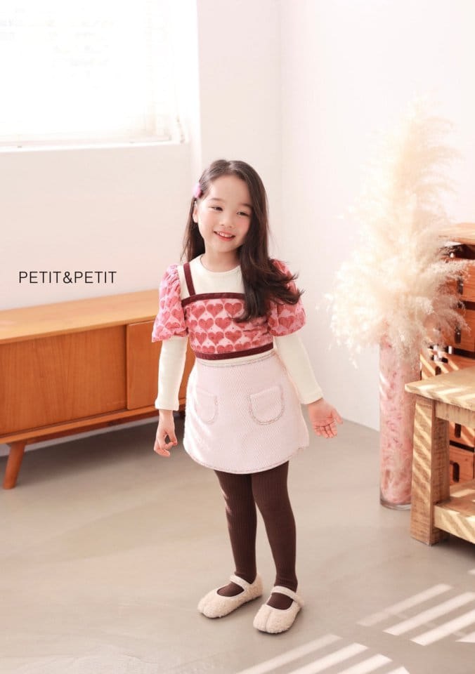 Petit & Petit - Korean Children Fashion - #childrensboutique - Heart Bustier - 6