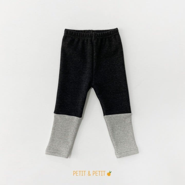 Petit & Petit - Korean Children Fashion - #childrensboutique - Rib Color Leggings - 2