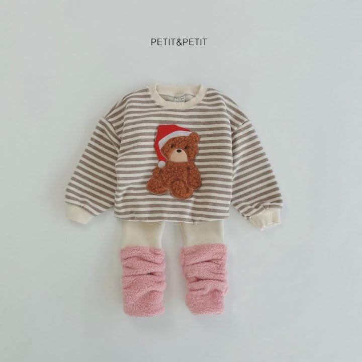 Petit & Petit - Korean Children Fashion - #designkidswear - Bbogle Bear Sweatshirt - 7