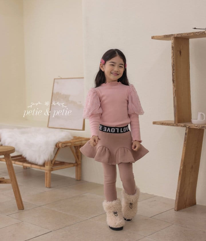 Petit & Petit - Korean Children Fashion - #designkidswear - Heart Sha Tee - 7