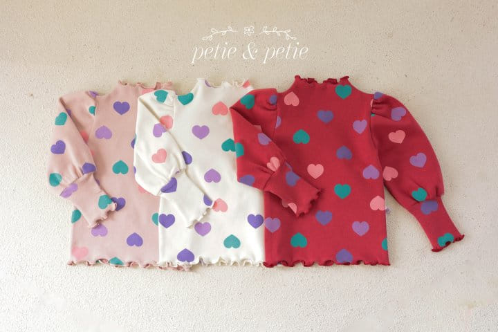 Petit & Petit - Korean Children Fashion - #childrensboutique - Heart Tee - 4