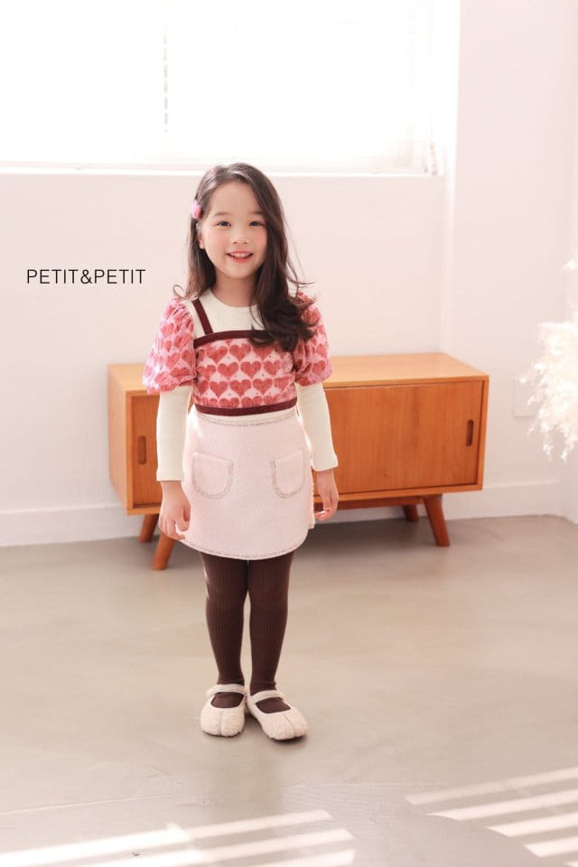 Petit & Petit - Korean Children Fashion - #designkidswear - Heart Bustier - 7