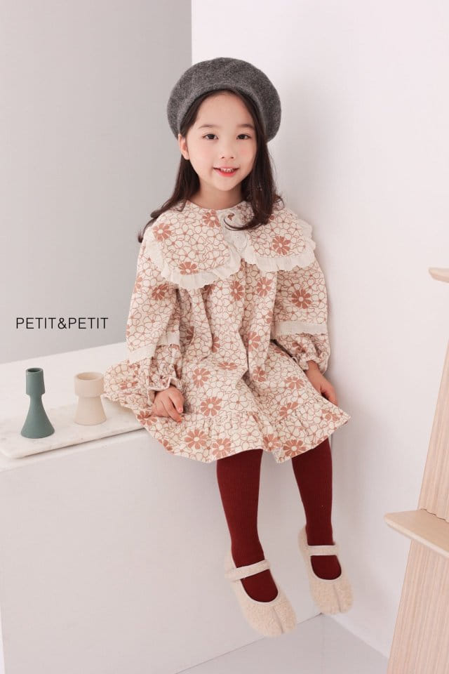 Petit & Petit - Korean Children Fashion - #designkidswear - Flower One-piece - 6