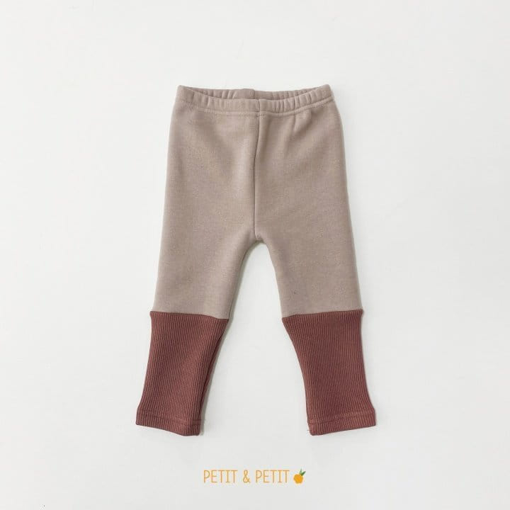 Petit & Petit - Korean Children Fashion - #designkidswear - Rib Color Leggings - 3