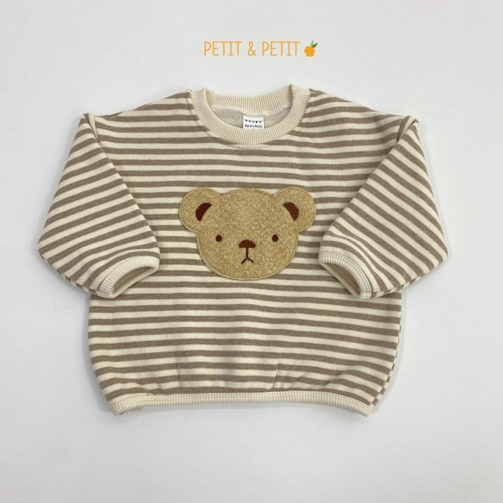 Petit & Petit - Korean Children Fashion - #designkidswear - Bear Pipign Tee - 2