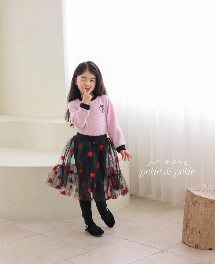 Petit & Petit - Korean Children Fashion - #discoveringself - ABCD Tee - 7