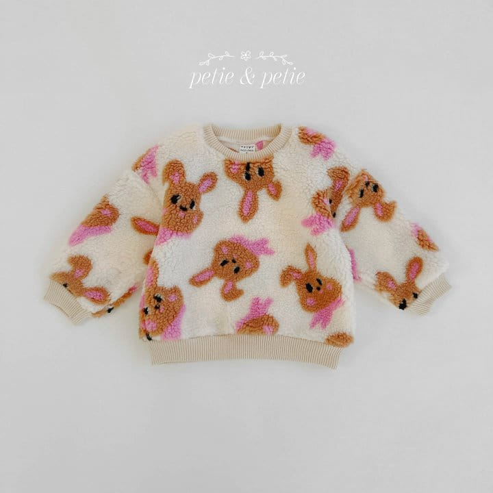 Petit & Petit - Korean Children Fashion - #discoveringself - Rabbit Sweatshirt - 6