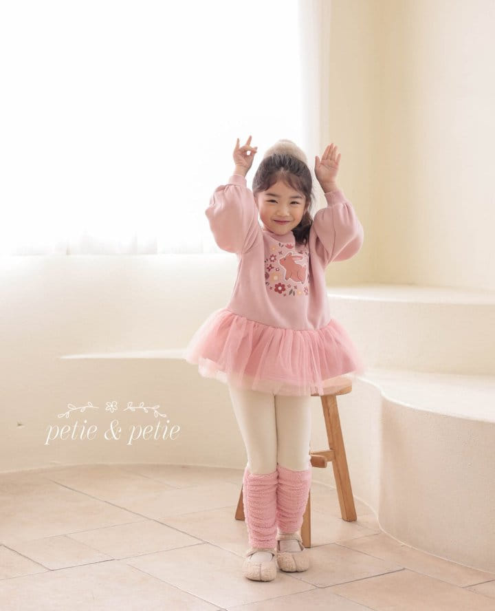 Petit & Petit - Korean Children Fashion - #fashionkids - Rabbit Sha Long Tee - 2