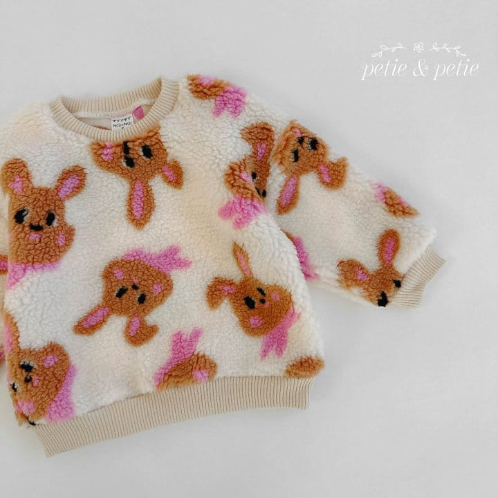 Petit & Petit - Korean Children Fashion - #fashionkids - Rabbit Sweatshirt - 7