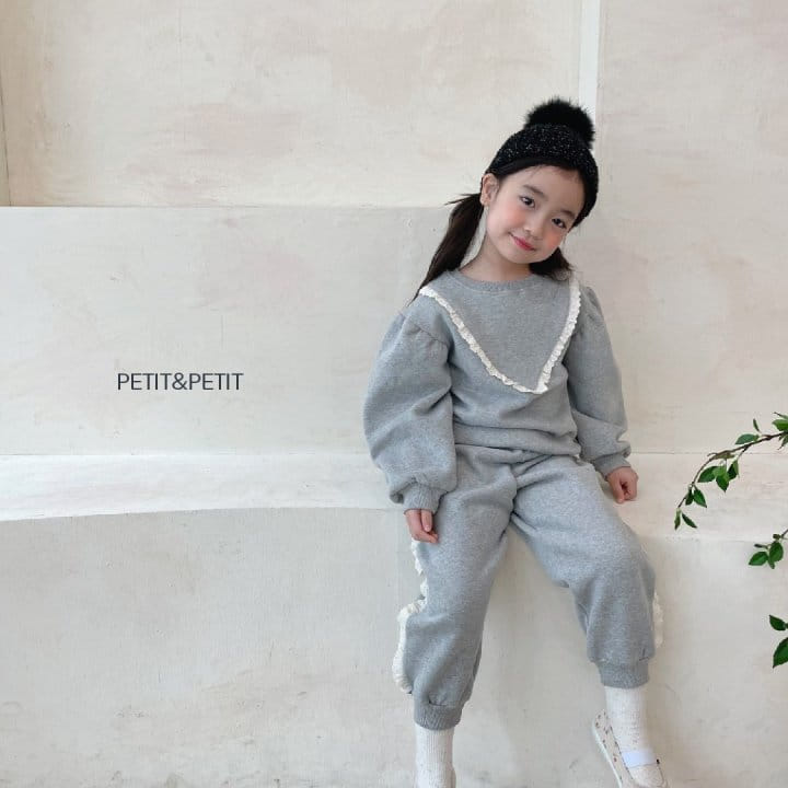 Petit & Petit - Korean Children Fashion - #fashionkids - Lace Top Bottom Set - 10