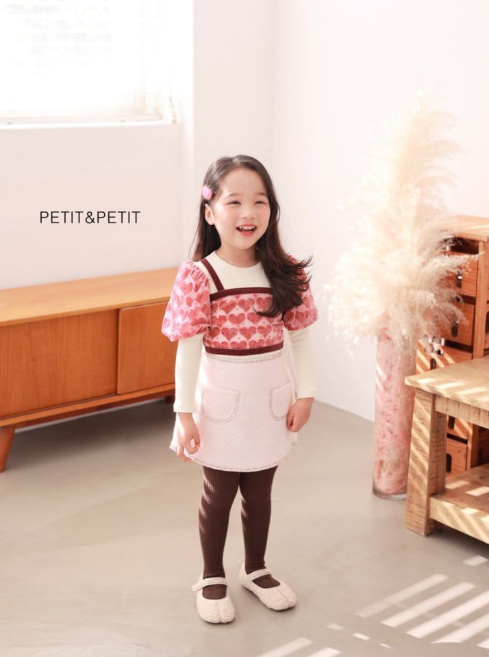 Petit & Petit - Korean Children Fashion - #fashionkids - Heart Bustier - 9