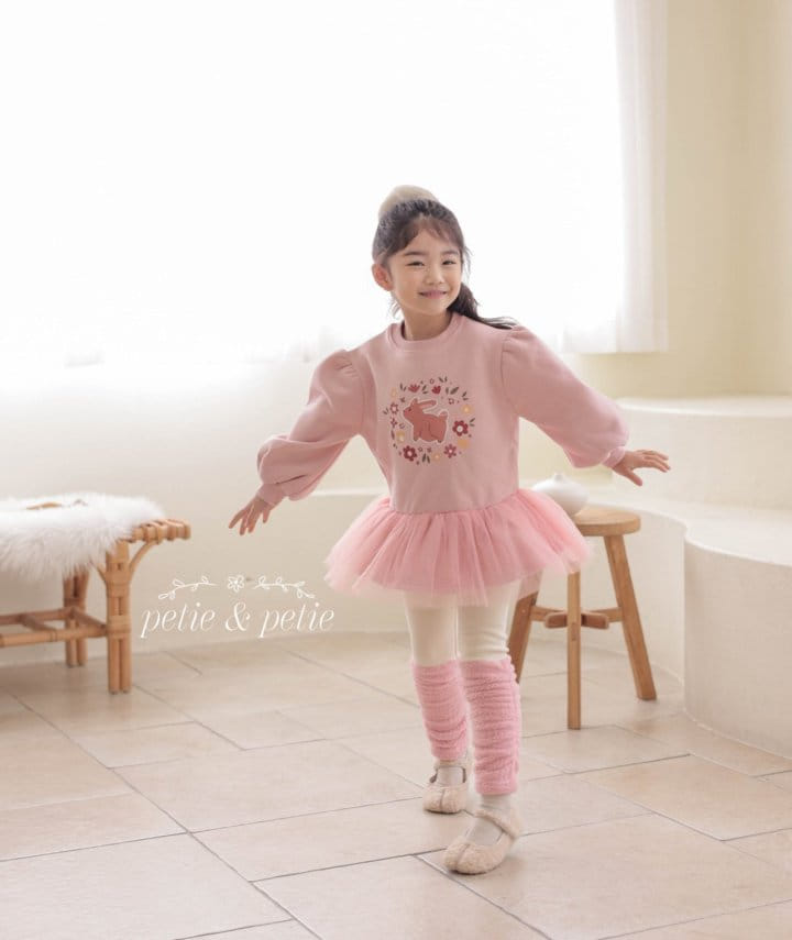 Petit & Petit - Korean Children Fashion - #kidsshorts - Rabbit Sha Long Tee - 3