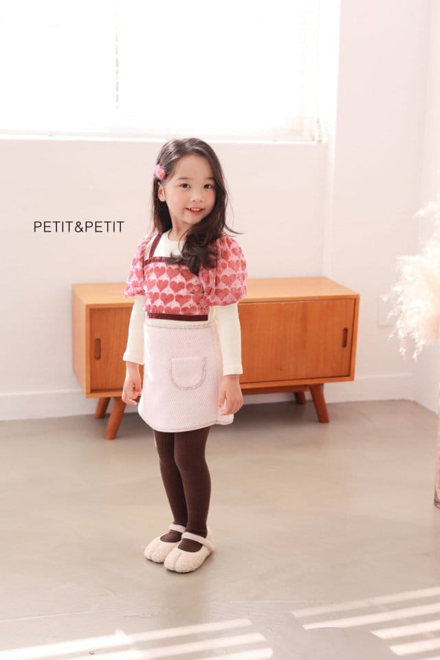 Petit & Petit - Korean Children Fashion - #kidsshorts - Heart Bustier - 10