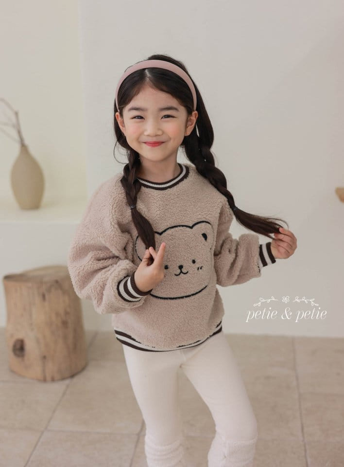 Petit & Petit - Korean Children Fashion - #kidsstore - Bear Sweatshirt