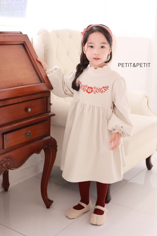 Petit & Petit - Korean Children Fashion - #kidsstore - Embroidery One-piece - 9