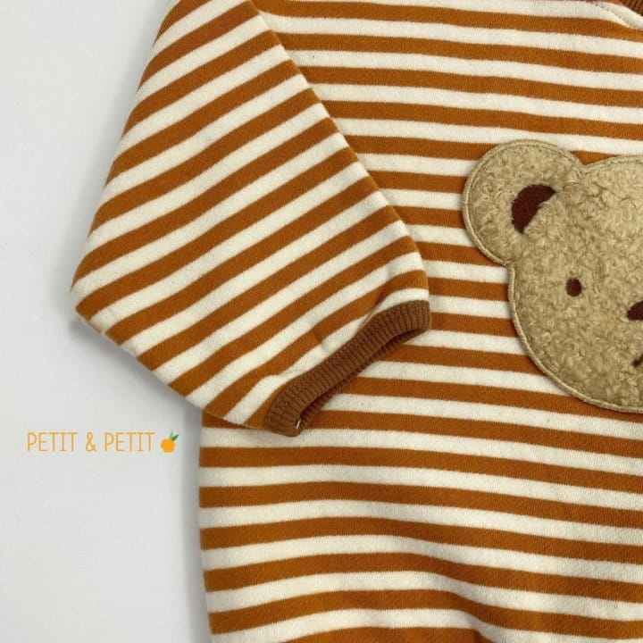 Petit & Petit - Korean Children Fashion - #kidsstore - Bear Pipign Tee - 6