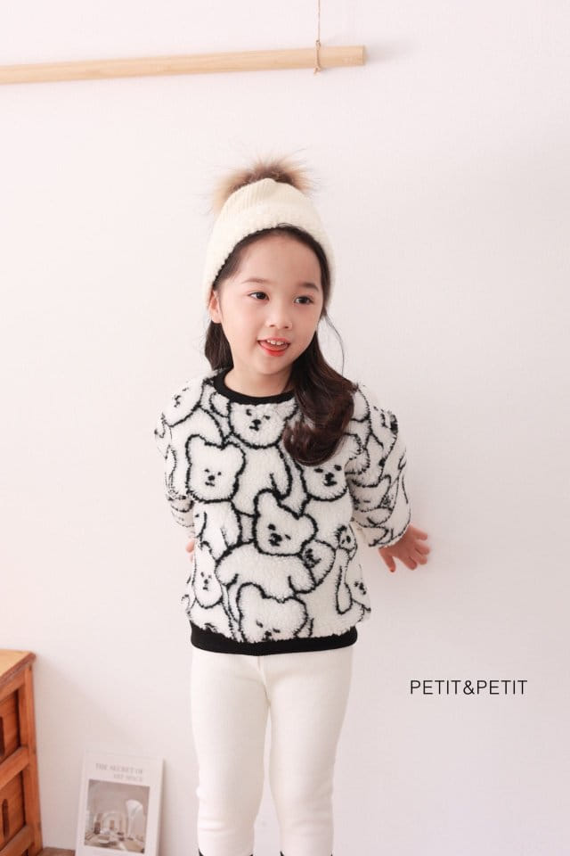 Petit & Petit - Korean Children Fashion - #kidsstore - Bear Sweatshirt - 4