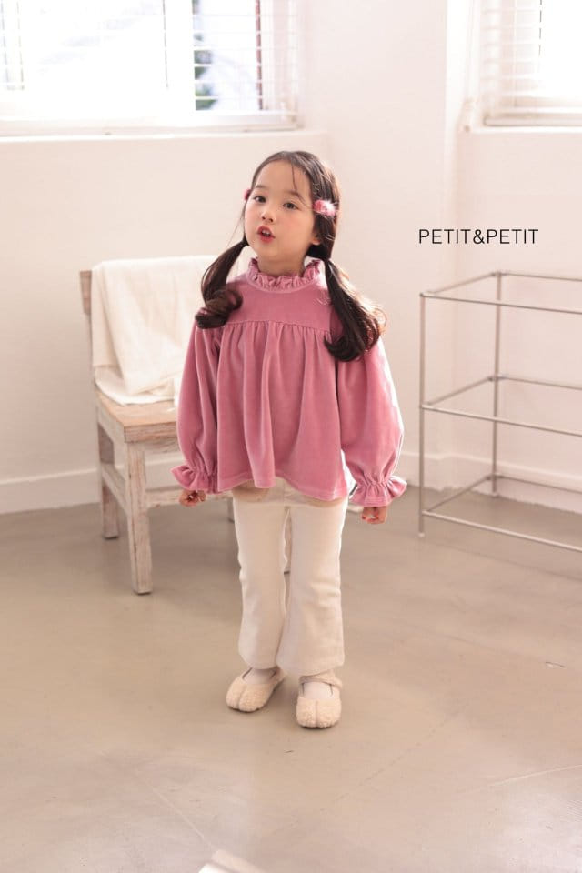 Petit & Petit - Korean Children Fashion - #kidzfashiontrend - Veloure Blouse - 3