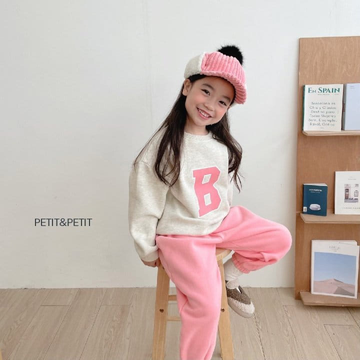 Petit & Petit - Korean Children Fashion - #kidsstore - B Top Bottom Set - 4