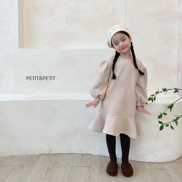 Petit & Petit - Korean Children Fashion - #kidzfashiontrend - Cookie And Cream One-piece - 3