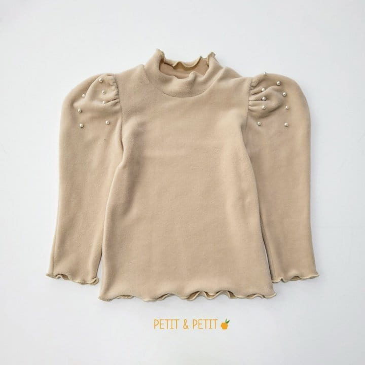 Petit & Petit - Korean Children Fashion - #kidzfashiontrend - Pearl Puff Tee