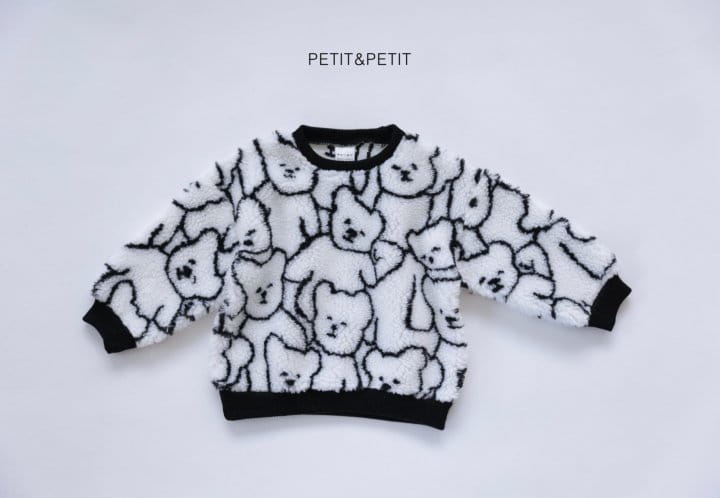 Petit & Petit - Korean Children Fashion - #littlefashionista - Bear Sweatshirt - 6