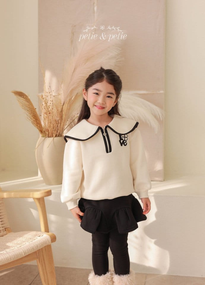 Petit & Petit - Korean Children Fashion - #magicofchildhood - Love Collar Sweatshirt - 8