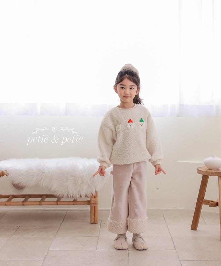 Petit & Petit - Korean Children Fashion - #magicofchildhood - Three Bear Sweatshirt - 7